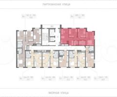 3-к. квартира, 70,1 м², 6/10 эт. - 2