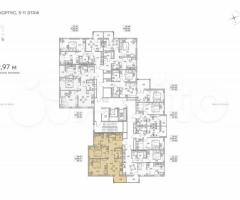 3-к. квартира, 68,1 м², 10/12 эт. - 2