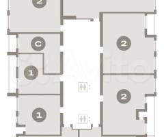 3-к. квартира, 106,6 м², 5/16 эт. - 3