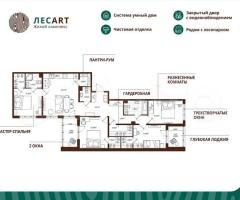 4-к. квартира, 114,6 м², 12/12 эт.