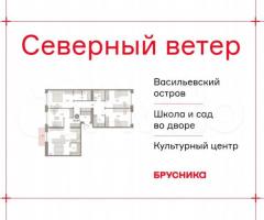 4-к. квартира, 127,6 м², 3/10 эт.