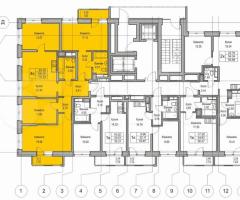 4-к. квартира, 111,6 м², 6/23 эт. - 4